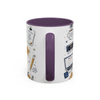 The Tassel Was Worth the Hassle Coffee Mug | Funny Graduation Gift 2026 | Accent Color Ceramic 11oz 15oz