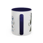 Norwegian Fjords Coffee Mug | Travel Destination Souvenir Gift | Accent Color Ceramic 11oz 15oz