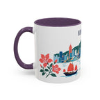 Hong Kong Coffee Mug | Hong Kong Travel Souvenir | Porcelain Decal City Gift | 11oz 15oz Accent Mug