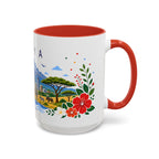 Kenya Coffee Mug | Travel Souvenir Accent Mug | Place Gift Ceramic Cup 11oz 15oz
