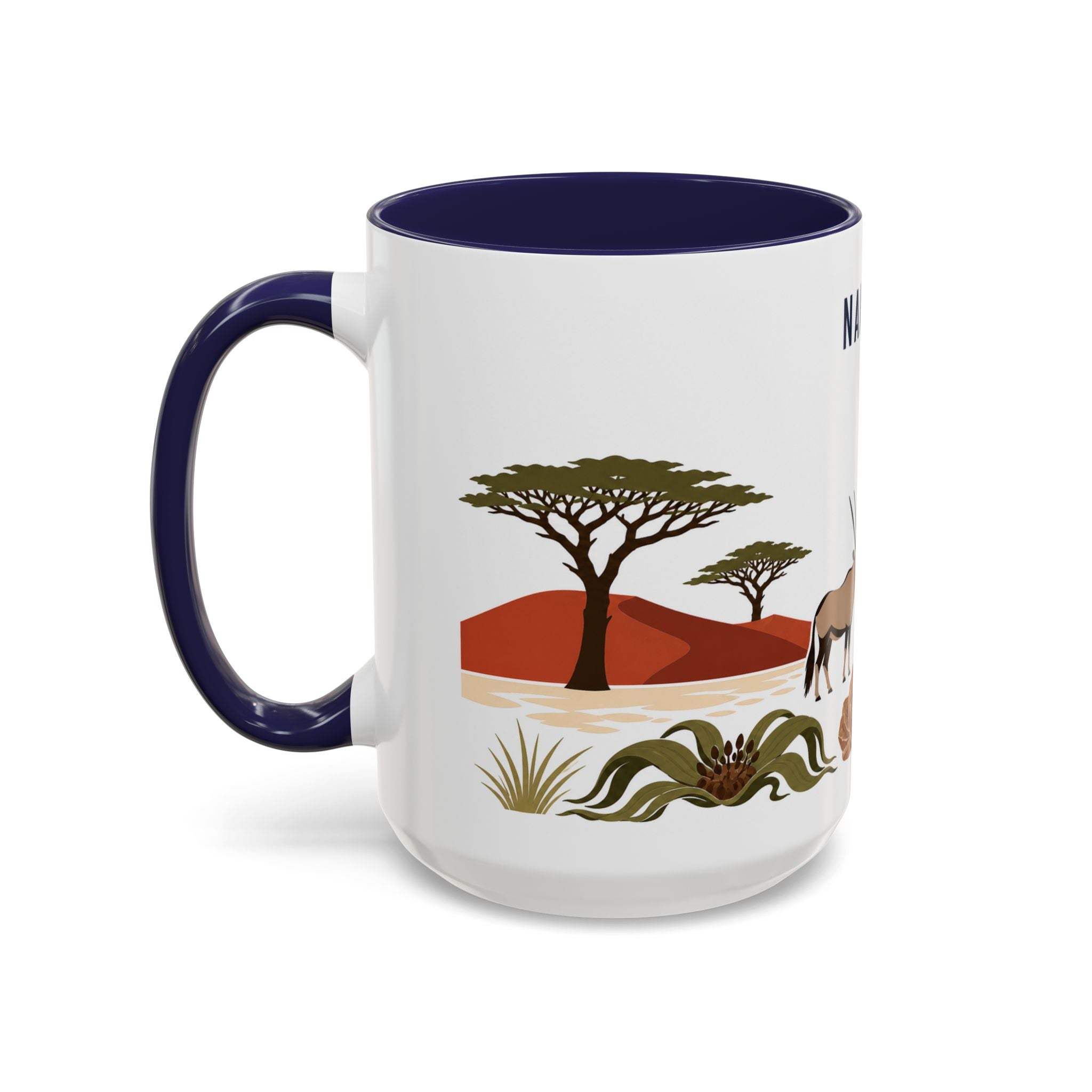 Namibia Coffee Mug | Travel Souvenir Accent Mug | Country Gift Ceramic Cup 11oz 15oz