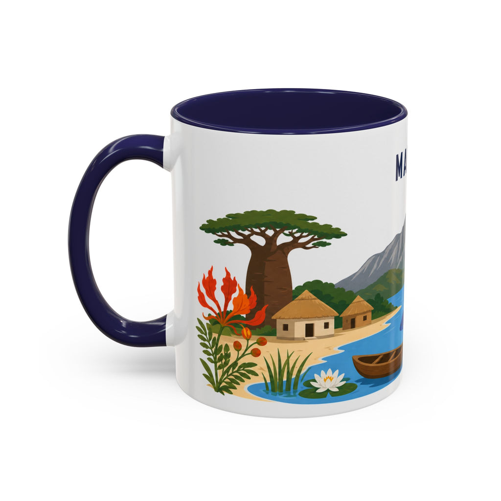 Malawi Coffee Mug | Travel Souvenir Accent Mug | Country Gift Ceramic Cup 11oz 15oz