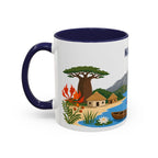 Malawi Coffee Mug | Travel Souvenir Accent Mug | Country Gift Ceramic Cup 11oz 15oz