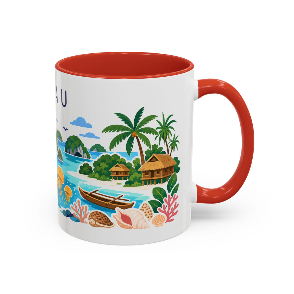 Palau Coffee Mug | Travel Souvenir Accent Mug | Country Gift Ceramic Cup 11oz 15oz