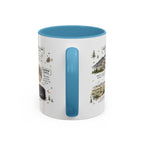 Great Basin National Park Coffee Mug | Nevada Desert Stargazing Hiking Gift | Accent Color Ceramic 11oz 15oz