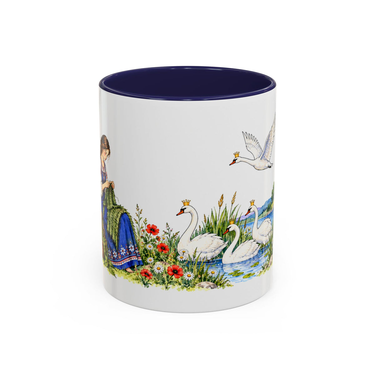 The Wild Swans Mug | Storybook Fairy Tale Accent Coffee Mug | EveryLegend