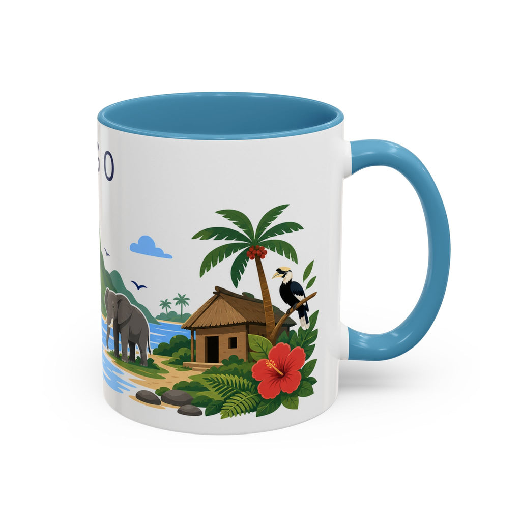 Togo Coffee Mug | Travel Souvenir Accent Mug | Country Gift Ceramic Cup 11oz 15oz