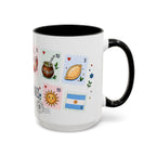 Buenos Aires Coffee Mug | Postage Stamp Collage Mug | Travel Souvenir Accent Cup 11oz 15oz