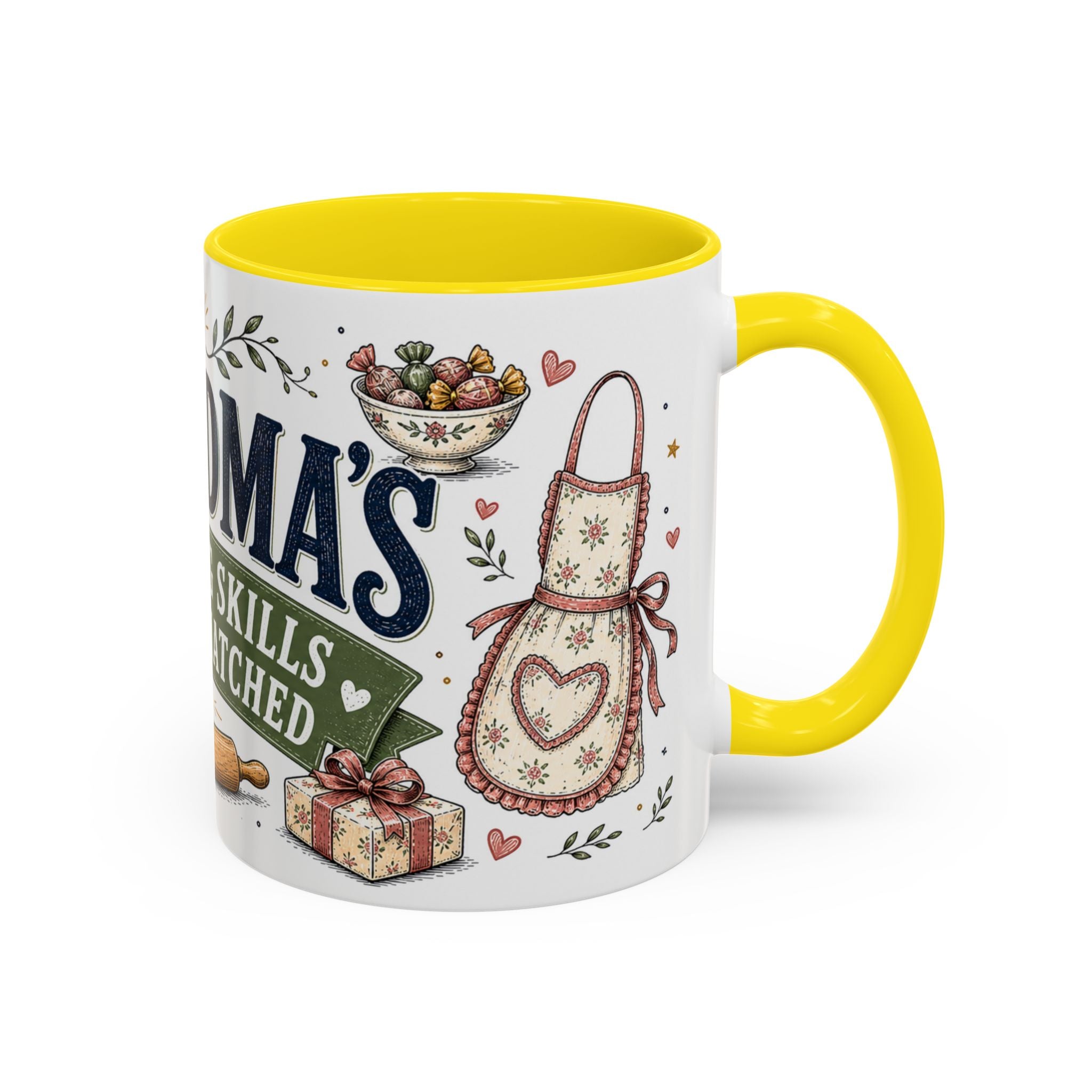 Grandma's Spoiling Skills Are Unmatched Coffee Mug | Funny Gift From Grandkids | Accent Ceramic 11oz 15oz