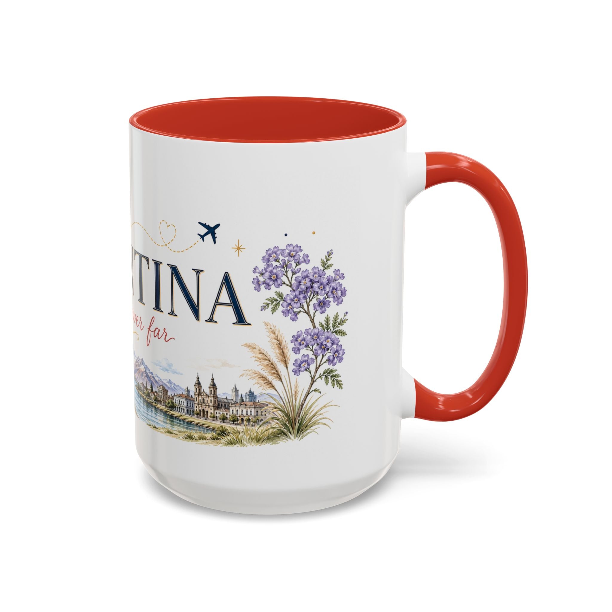 Argentina Home Country Mug | Moving Away Gift | Long Distance Friendship | 11 oz 15 oz Accent Mug