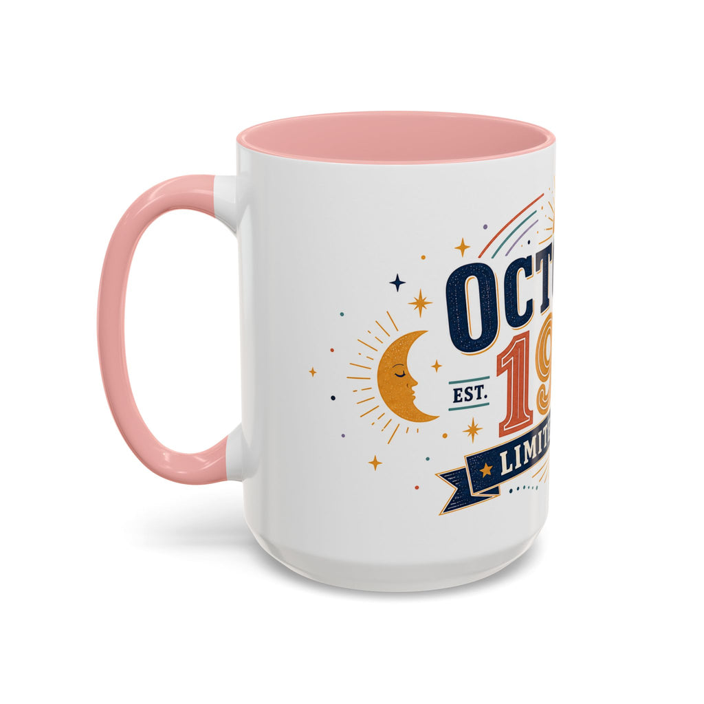 Custom Birthday Mug | Celestial Retro Design, Limited Edition (11oz or 15oz)