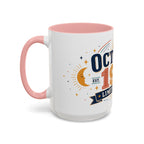 Custom Birthday Mug | Celestial Retro Design, Limited Edition (11oz or 15oz)