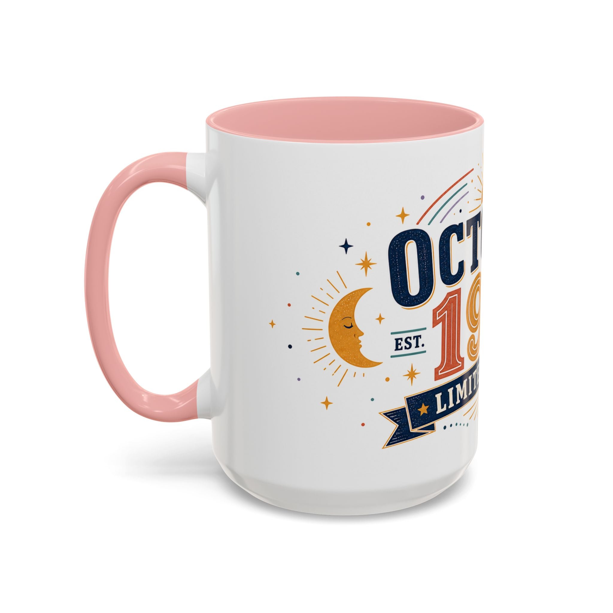Custom Birthday Mug | Celestial Retro Design, Limited Edition (11oz or 15oz)