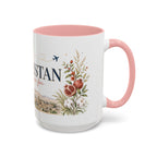 Uzbekistan Home Country Mug | Moving Away Gift | Long Distance Friendship | 11 oz 15 oz Accent Mug