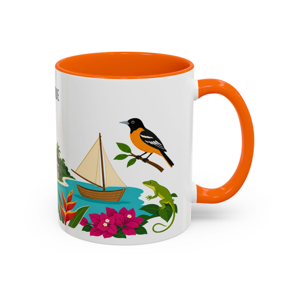 Martinique Coffee Mug | Travel Souvenir Accent Mug | Country Gift Ceramic Cup 11oz 15oz