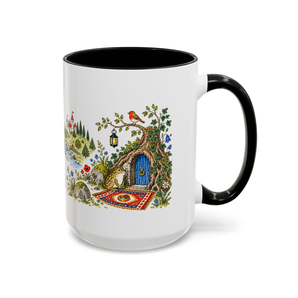 The Three Feathers Mug | Storybook Fairy Tale Accent Coffee Mug | EveryLegend