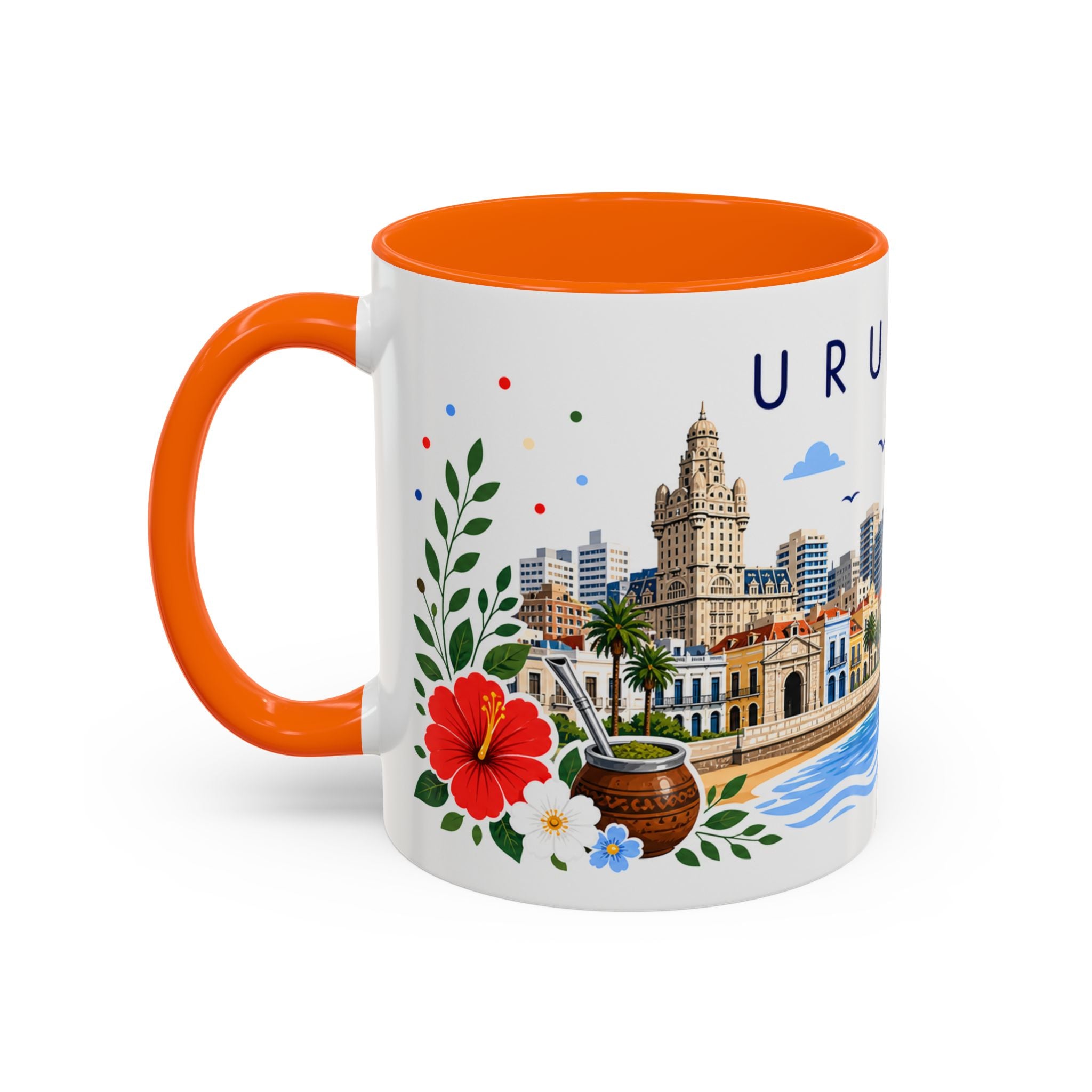 Uruguay Coffee Mug | Travel Souvenir Accent Mug | Place Gift Ceramic Cup 11oz 15oz