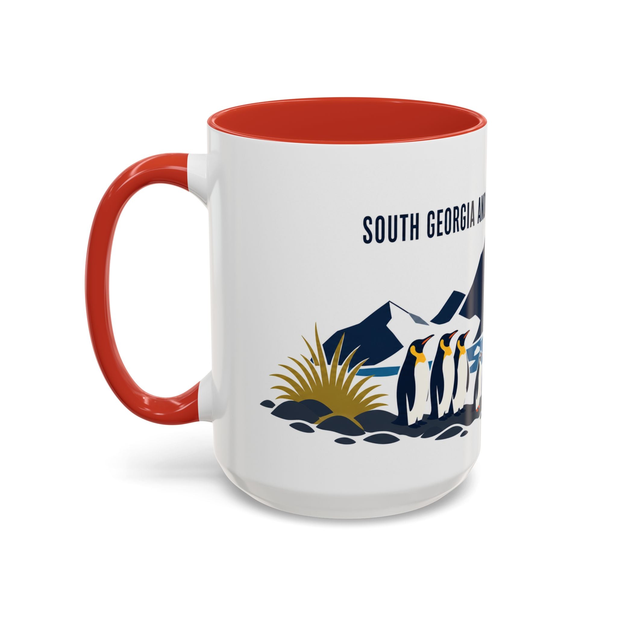 South Georgia and South Sandwich Islands Coffee Mug | Travel Souvenir Accent Mug | Country Gift Ceramic Cup 11oz 15oz