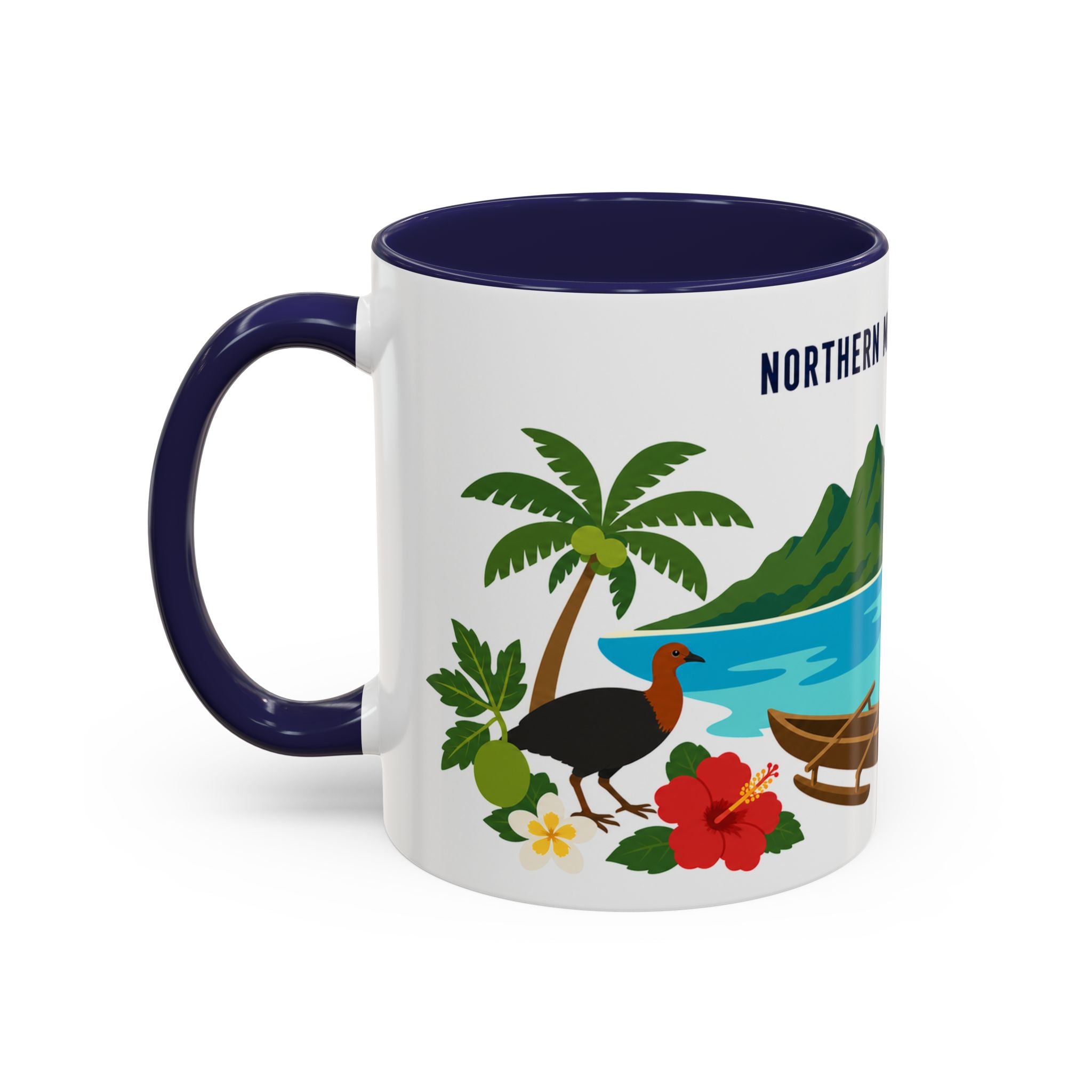 Northern Mariana Islands Coffee Mug | Travel Souvenir Accent Mug | Country Gift Ceramic Cup 11oz 15oz