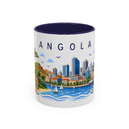 Angola Coffee Mug | Travel Souvenir Accent Mug | Place Gift Ceramic Cup 11oz 15oz