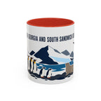 South Georgia and South Sandwich Islands Coffee Mug | Travel Souvenir Accent Mug | Country Gift Ceramic Cup 11oz 15oz