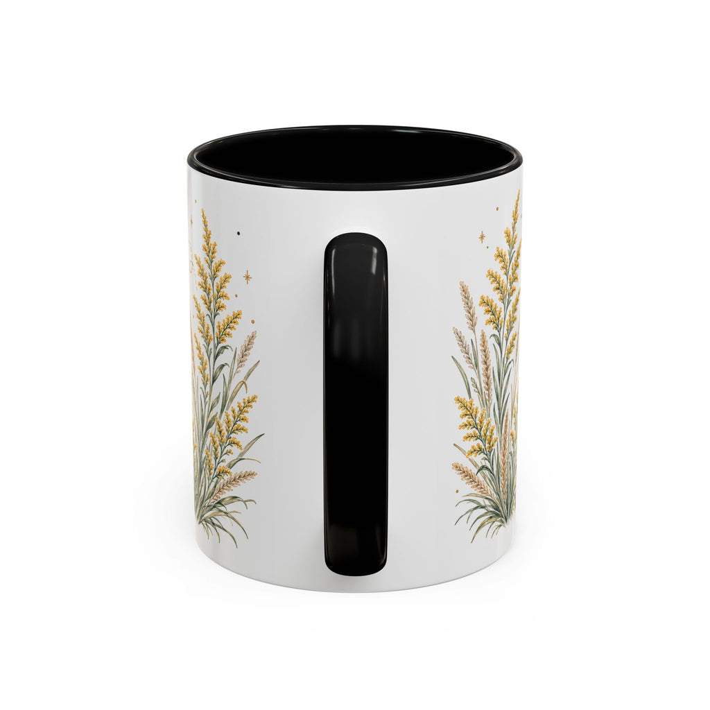 Nebraska State Mug | Moving Away, Long Distance Friendship Gift | Botanical Landscape Accent Mug