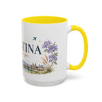 Argentina Home Country Mug | Moving Away Gift | Long Distance Friendship | 11 oz 15 oz Accent Mug