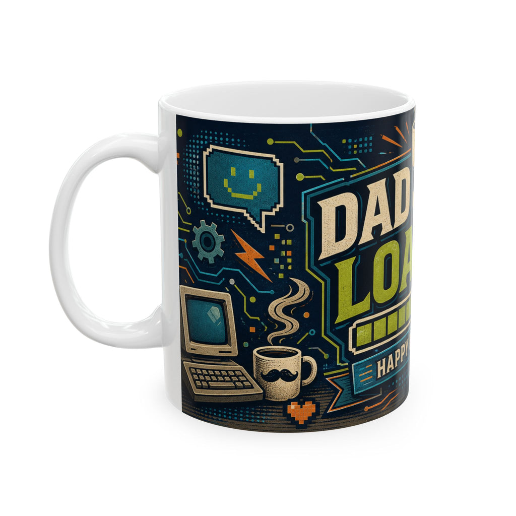 Dad Jokes Loading Father's Day Coffee Mug | Dad Gift | Ceramic 11oz 15oz Cup