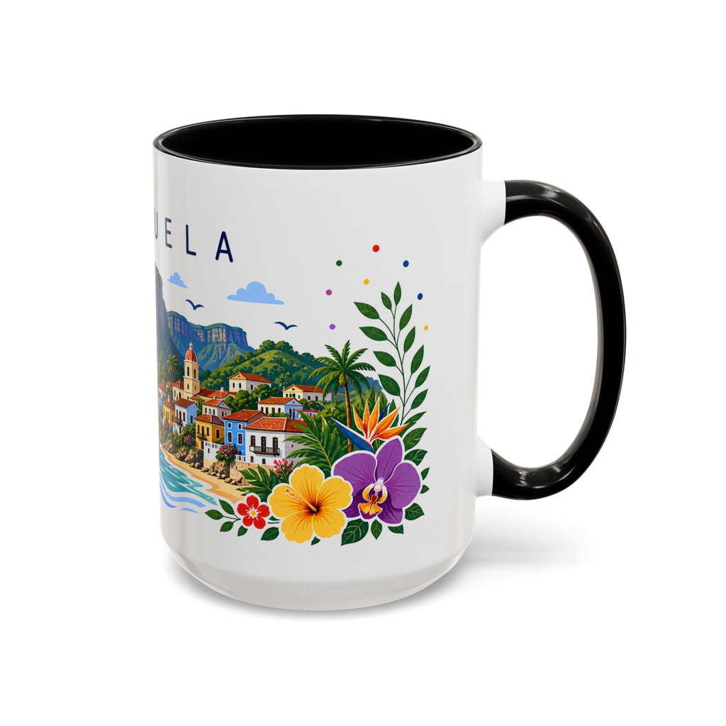 Venezuela Coffee Mug | Travel Souvenir Accent Mug | Place Gift Ceramic Cup 11oz 15oz