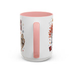 Maple Leaf Forever Coffee Mug | Canadian Pride Gift | Accent Color Ceramic 11oz 15oz