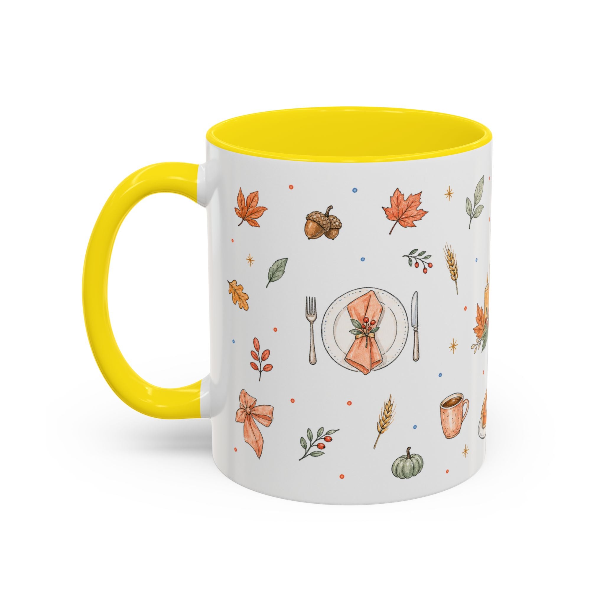 Thanksgiving Host Mug | Cozy Watercolor Gathering Gift | Autumn Accent Cup 11oz 15oz
