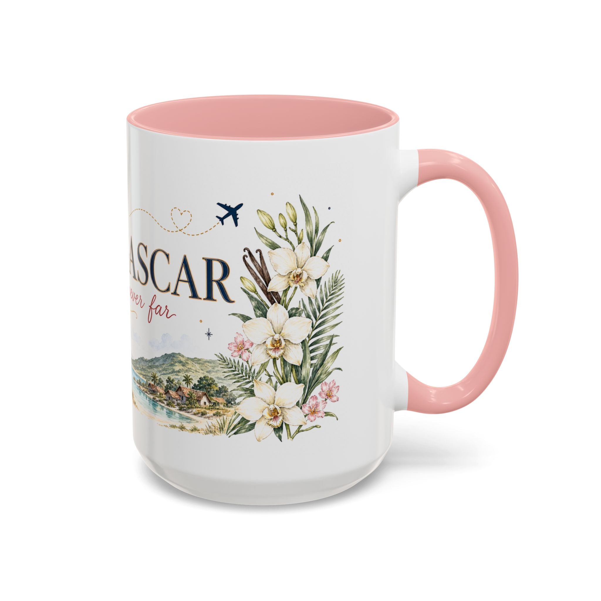 Madagascar Home Country Mug | Moving Away Gift | Long Distance Friendship | 11 oz 15 oz Accent Mug