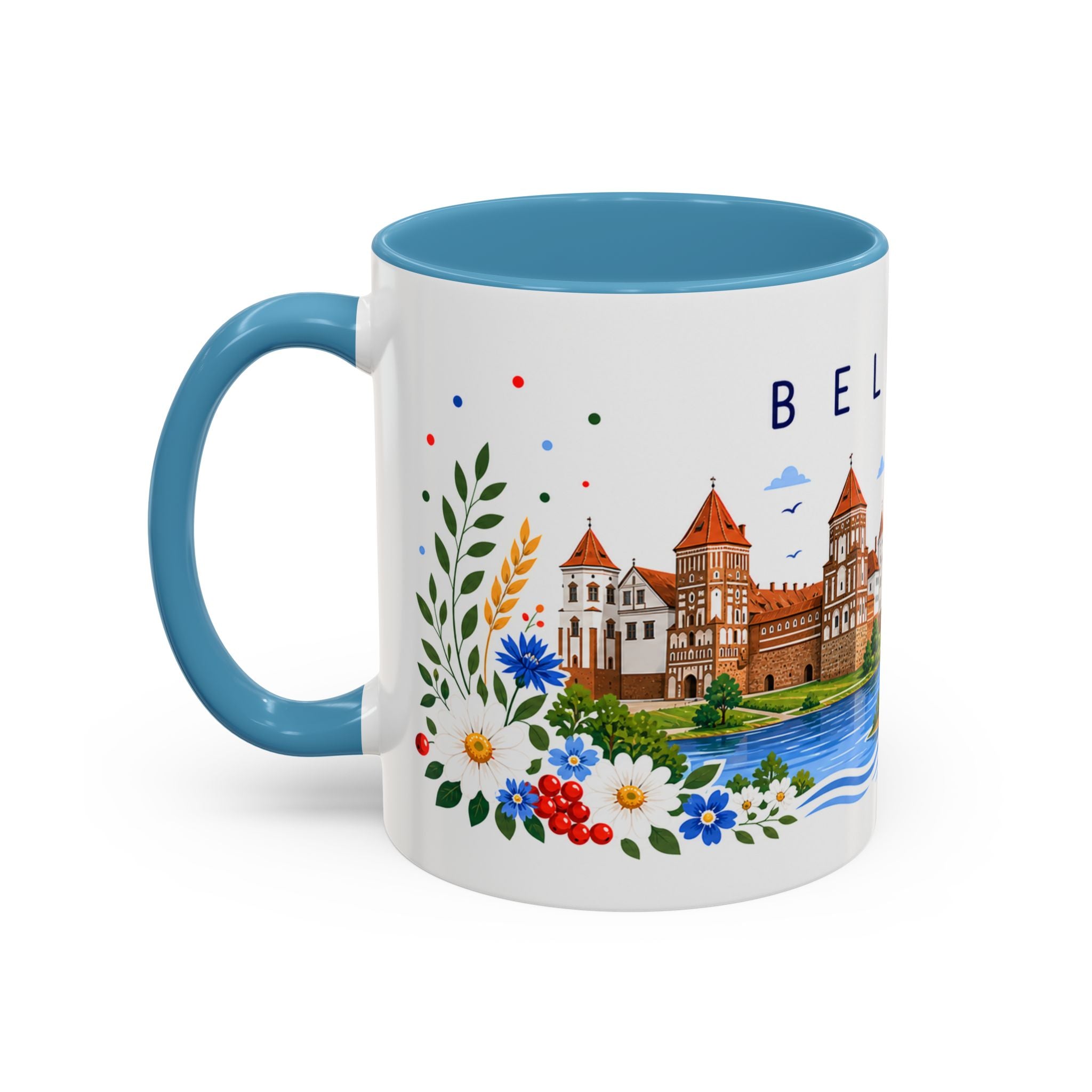 Belarus Coffee Mug | Travel Souvenir Accent Mug | Place Gift Ceramic Cup 11oz 15oz