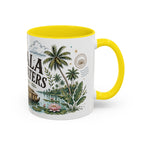 Kerala Backwaters Coffee Mug | Travel Destination Souvenir Gift | Accent Color Ceramic 11oz 15oz