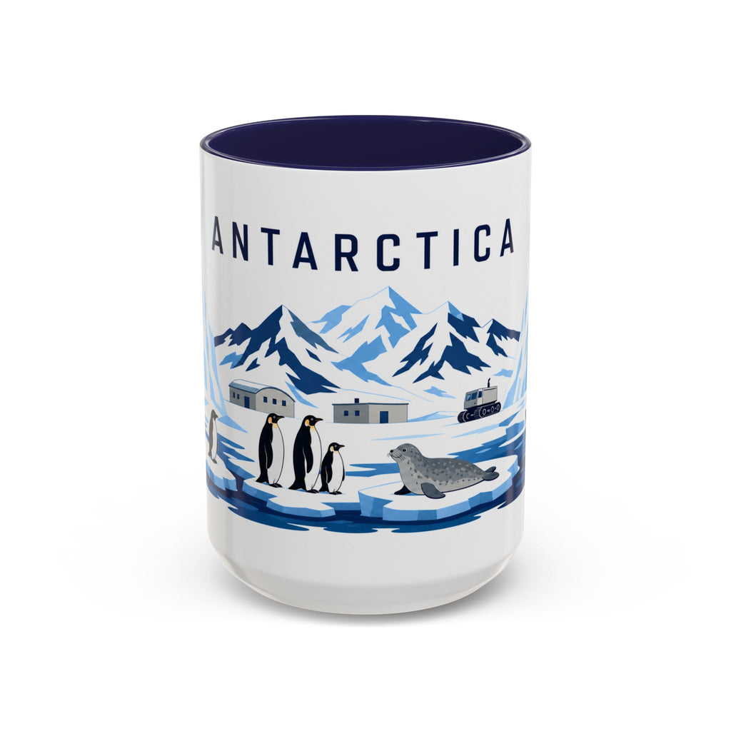 Antarctica Coffee Mug | Travel Souvenir Accent Mug | Country Gift Ceramic Cup 11oz 15oz