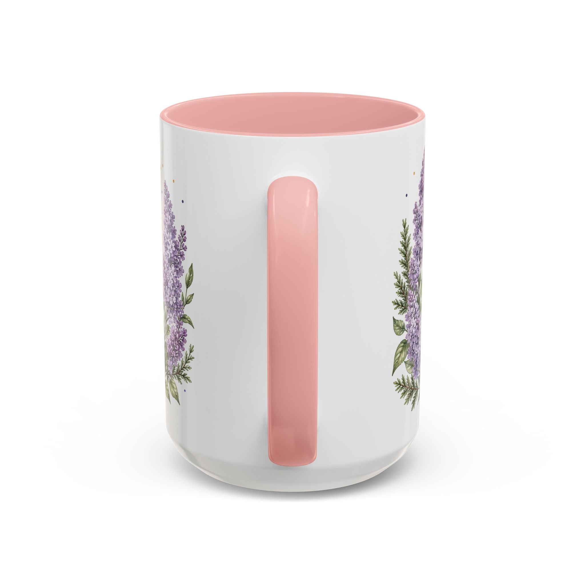New Hampshire State Map Mug | Botanical Accents, Mountain Landscape Coffee Cup