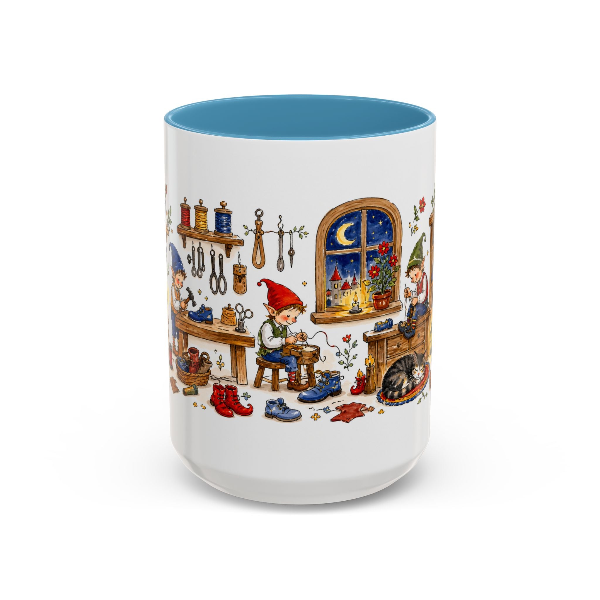 Elves and the Shoemaker Mug | Storybook Accent Coffee Mug | EveryLegend
