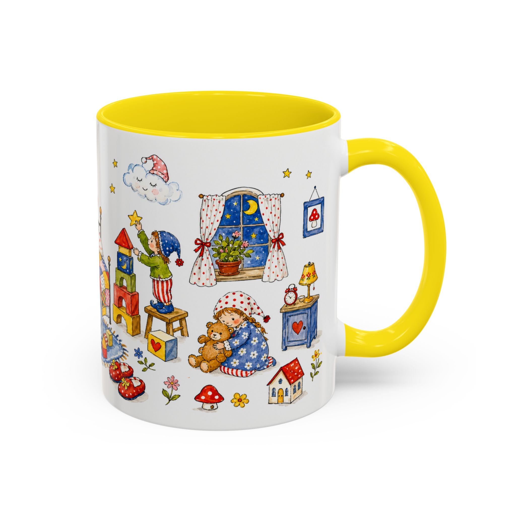 Bedtime Toy Room Fairytale Mug | Storybook Accent Coffee Mug | EveryLegend