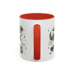 Acadia Coffee Mug | National Park Hiking Coastal Gift | Accent Color Ceramic 11oz 15oz