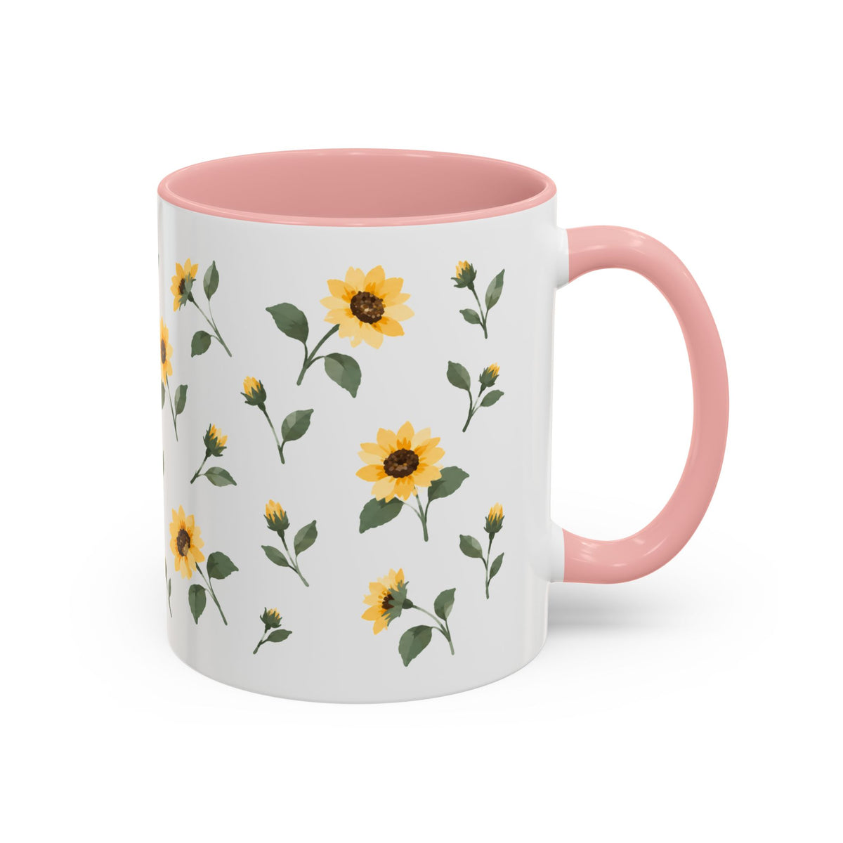 Kansas Sunflower Mug, State Flower Floral Coffee Cup, 11oz Botanical Gift
