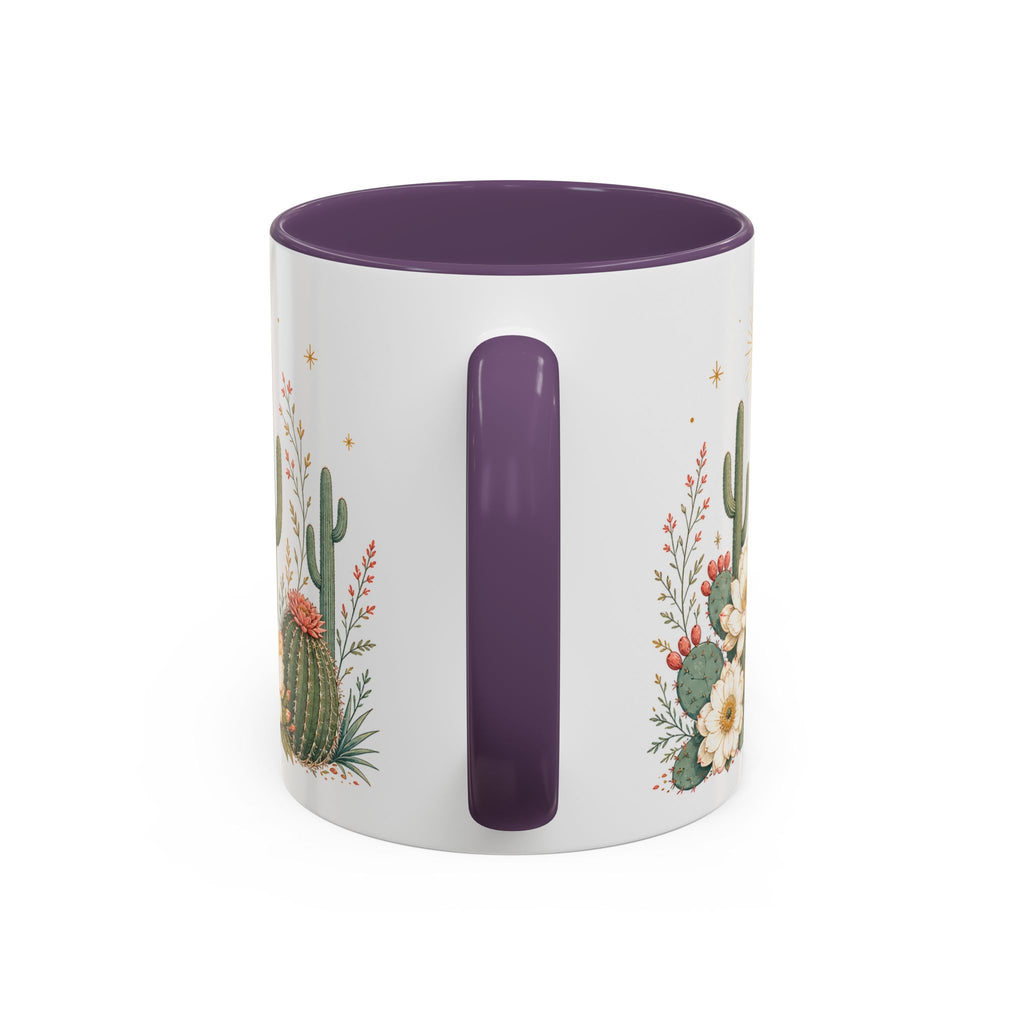 Arizona State Map Mug | Desert Landscape, Botanical Accents, Homesick Gift