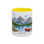 Grand Teton National Park Mug | US Travel Souvenir Accent Coffee Mug | 11oz 15oz Ceramic Cup