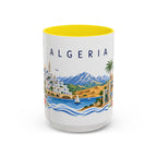 Algeria Coffee Mug | Travel Souvenir Accent Mug | Place Gift Ceramic Cup 11oz 15oz