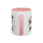 Acadia Coffee Mug | National Park Hiking Coastal Gift | Accent Color Ceramic 11oz 15oz