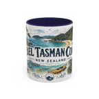 Abel Tasman Coast Mug, New Zealand Travel Souvenir, Bucket List Gift, Accent Ceramic Coffee Mug 11oz 15oz