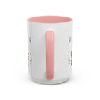 Grandma's Garden Of Love Coffee Mug | Gift From Grandkids | Accent Color Ceramic 11oz 15oz