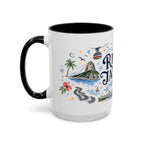 Rio de Janeiro Coffee Mug | Brazil Souvenir Travel Gift | Accent Color Ceramic 11oz 15oz