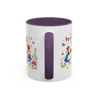 Storybook Cottage Breakfast Mug | Hand Painted Fairy Tale Accent Coffee Mug