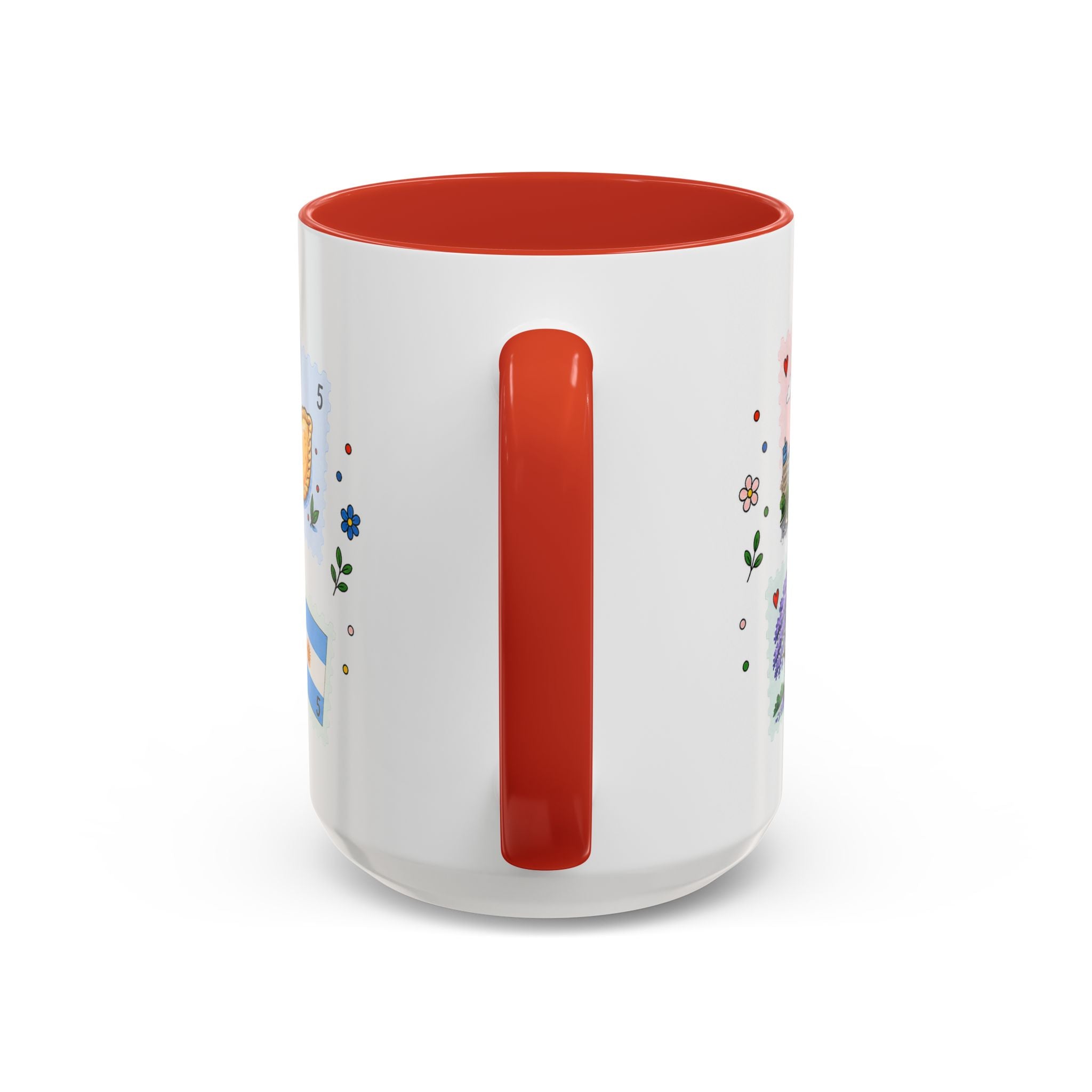 Buenos Aires Coffee Mug | Postage Stamp Collage Mug | Travel Souvenir Accent Cup 11oz 15oz