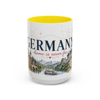 Germany Home Country Mug | Moving Away Gift | Long Distance Friendship | 11 oz 15 oz Accent Mug